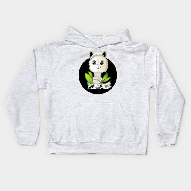 The Alpaca Kids Hoodie by eSeaty